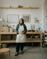 Candle Stick Holder - Matt White