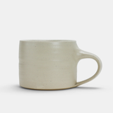 Low Wide Mug - Matt White