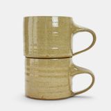 Low Wide Mug - Natural Brown