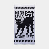 Nine Lives Towel