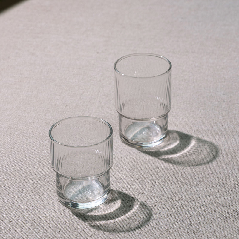 Stacking glass medium - set of 4