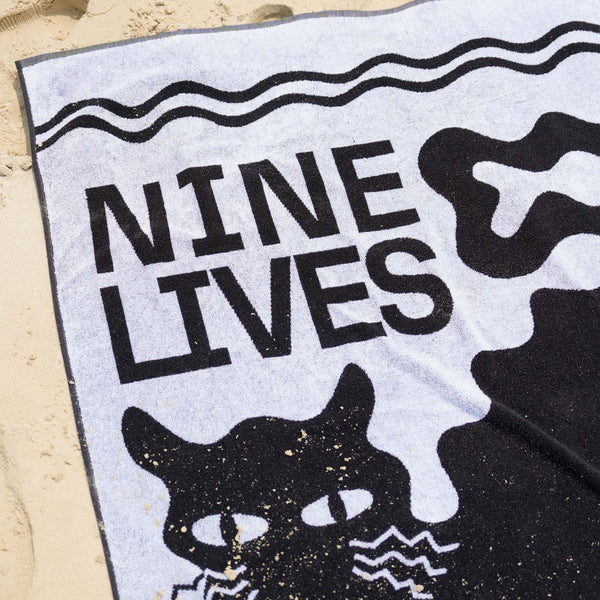 Nine Lives Towel