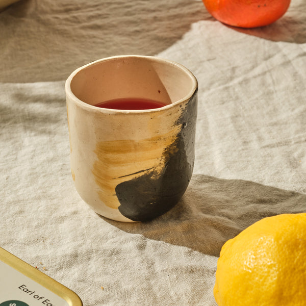 Brushstroke beaker
