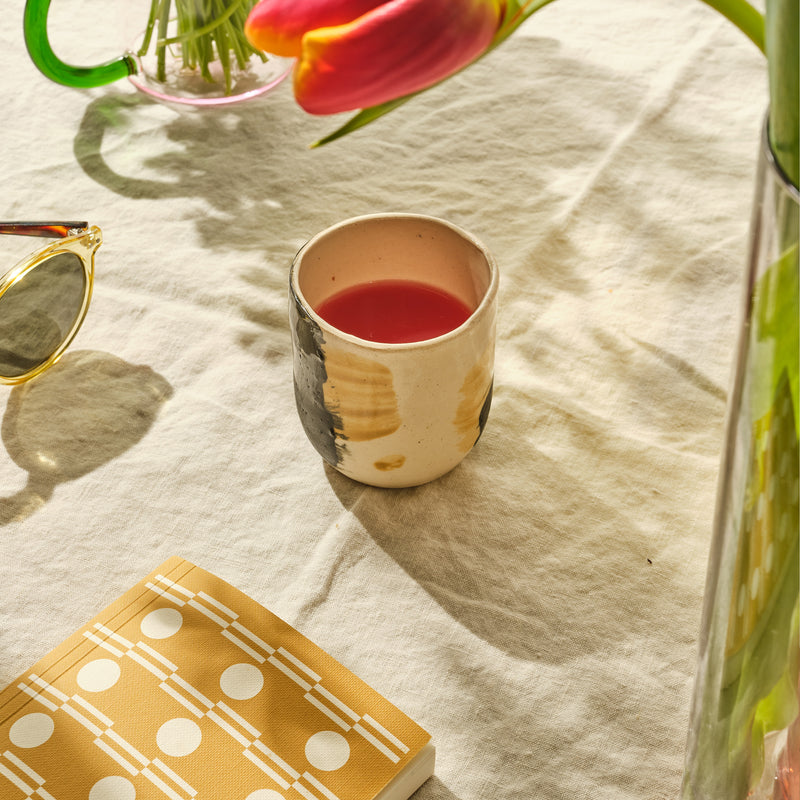 Brushstroke beaker