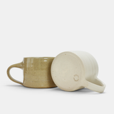 Low Wide Mug - Matt White