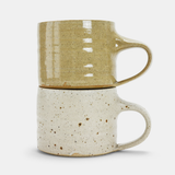 Low Wide Mug - Natural Brown