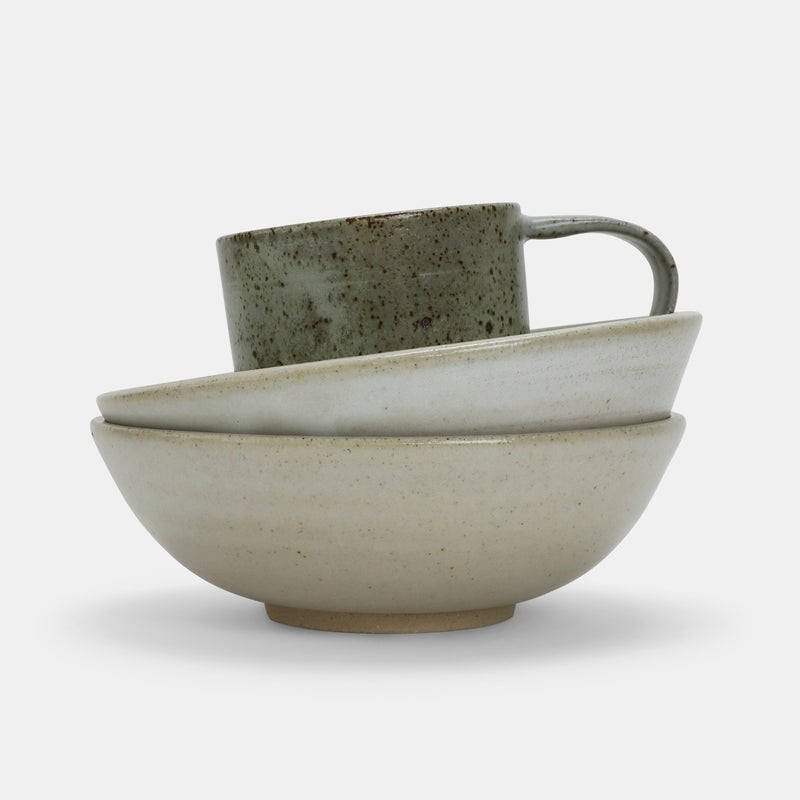 Cereal Bowl - Sandy White