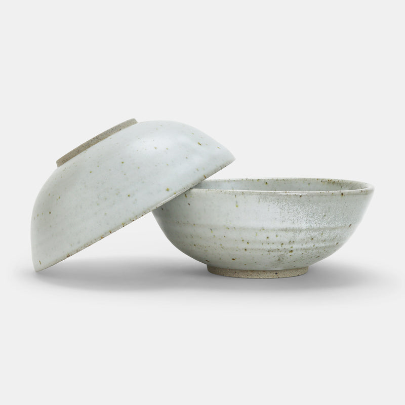 Cereal Bowl - Speckled White