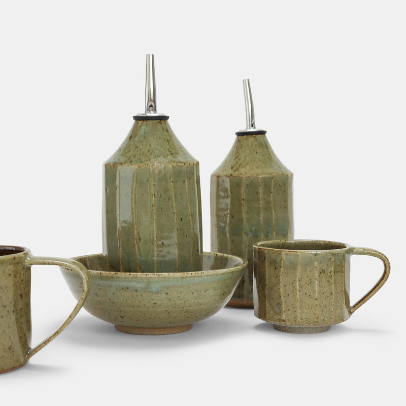 Oil Bottle - Olive Green