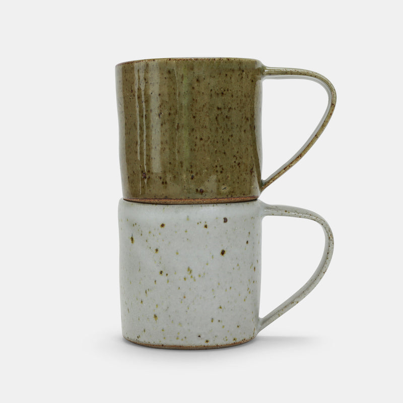 The Daily Mug - Speckled White