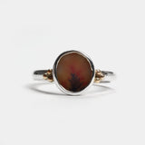 Fiery Dendritic Agate ring