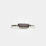 Sterling silver Opal Stacking Ring