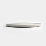 Everyday dinner plate in speckled white