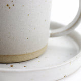 Everyday mug in speckled white