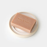 Pink clay soap