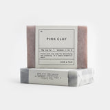 Pink clay soap