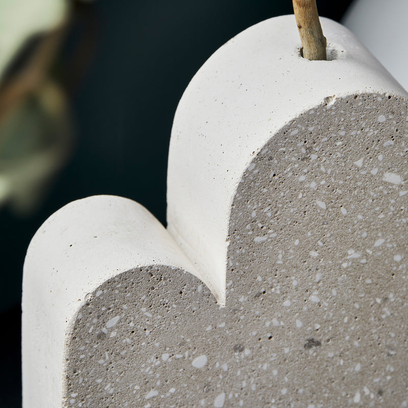 Bud vase No.3 — Taupe terrazzo